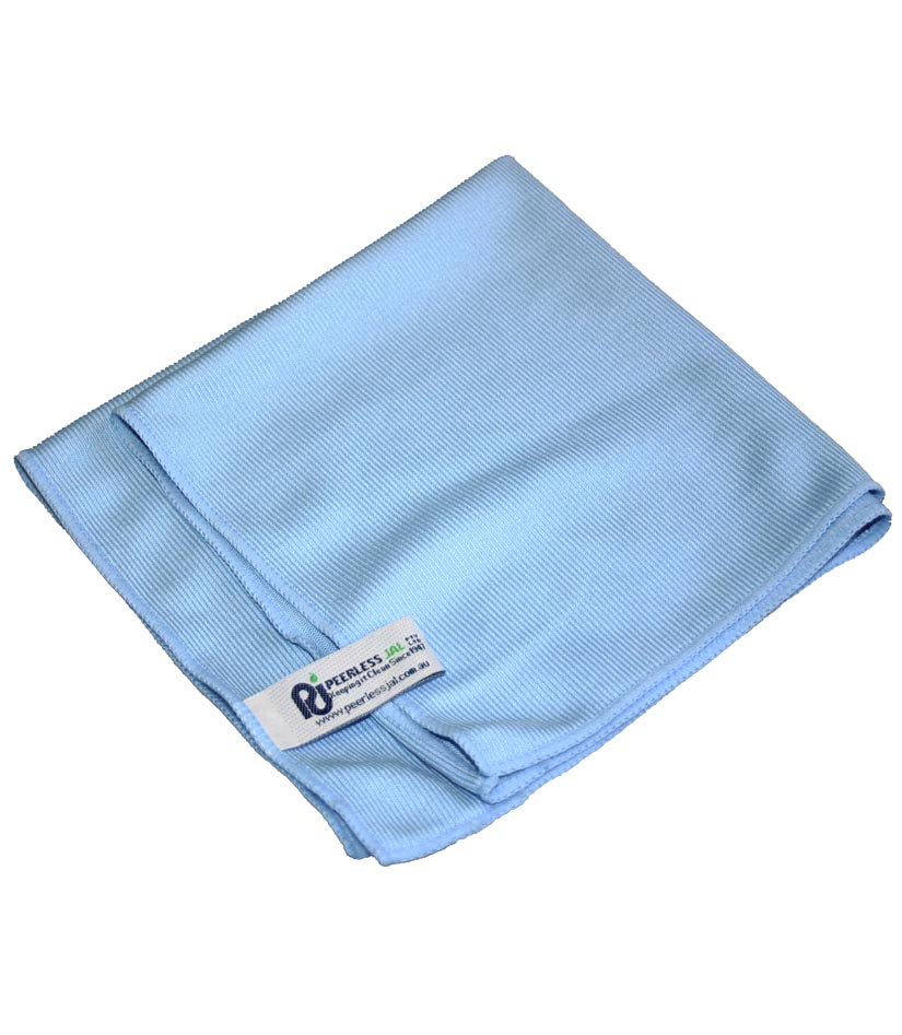 Microfibre Cloth Glass (Light Blue) | Peerless JAL