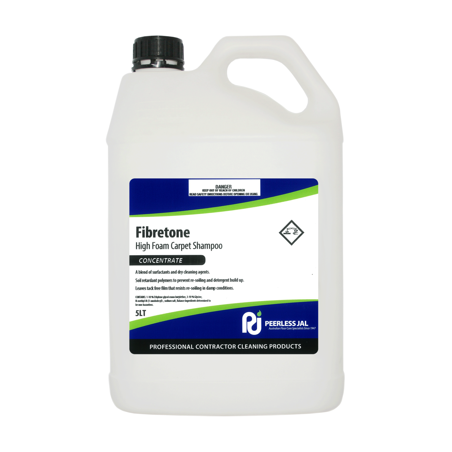 Fibretone High Foam Carpet Shampoo Peerless JAL