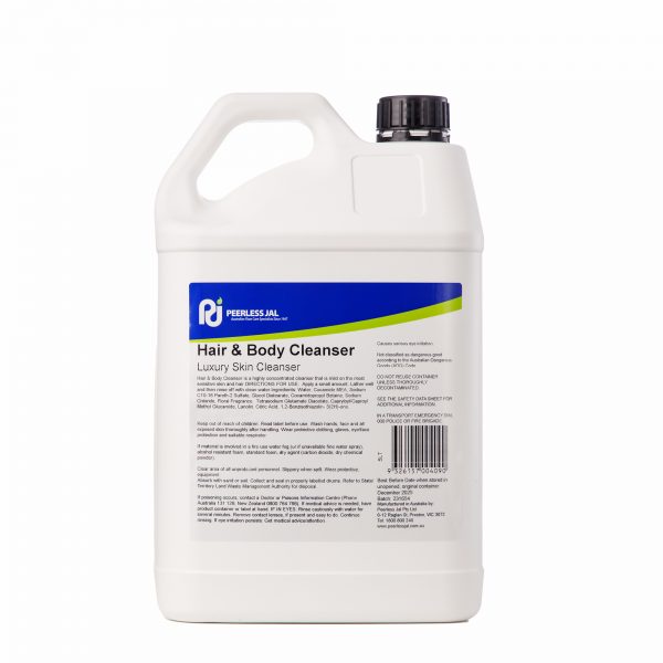 Hair & Body Luxury Skin Cleanser 5L - Back